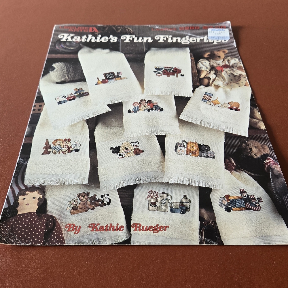 Kathie's Fun Fingertips Embroidery Pattern Book
